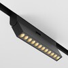 Миниатюра фото трековый магнитный светодиодный светильник maytoni points rot exility tr033-4-12wtw-dd2-b | 220svet.ru