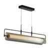 Миниатюра фото подвесной светодиодный светильник odeon light liner 5056/35la черный | 220svet.ru