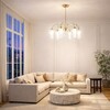 Миниатюра фото потолочная люстра на штанге st luce люминера sl1401.303.06 | 220svet.ru