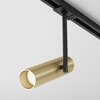 Миниатюра фото трековый однофазный светильник voltega unilight vgl005-1-gu10-bg | 220svet.ru