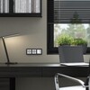 Миниатюра фото розетка с заземлением белый акрил werkel w1171041 | 220svet.ru