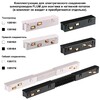 Миниатюра фото низковольтный шинопровод для монтажа в натяжной потолок novotech flum 135242y | 220svet.ru