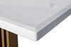 Миниатюра фото стол обеденный белый garda decor 30f-14780 | 220svet.ru