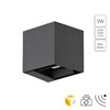 Миниатюра фото фасадный светильник arte lamp rullo a1434al-1bk | 220svet.ru