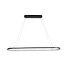 Миниатюра фото подвесной светильник crystal lux proximo sp42w led l1100 black | 220svet.ru