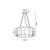 Миниатюра фото подвесная люстра vele luce fantasma vl3195p12 | 220svet.ru