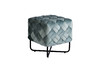 Миниатюра фото банкетка плетеная велюр мятный garda decor n-ot-100 mnt bl | 220svet.ru