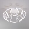 Миниатюра фото потолочный светодиодный светильник с пультом управления eurosvet alstroemeria 90238/1 | 220svet.ru
