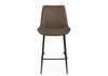 Миниатюра фото барный стул woodville седа коричневый / черный 632623 | 220svet.ru