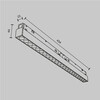 Миниатюра фото трековый магнитный светодиодный светильник maytoni points tr031-2-24w3k-b | 220svet.ru