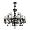 Миниатюра фото подвесной светильник loft it grace 10203/12+6 black | 220svet.ru