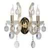 Миниатюра фото бра crystal lux hollywood ap2 gold | 220svet.ru