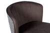 Миниатюра фото cтул барный велюр серо-коричневый garda decor 30c-309w ser | 220svet.ru