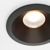 Миниатюра фото встраиваемый светодиодный светильник maytoni zoom dl034-01-12w2.7k-b | 220svet.ru