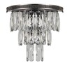 Миниатюра фото настенный светильник lumina deco chici ldw 6002-3 chr+cl | 220svet.ru