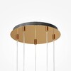Миниатюра фото подвесной светодиодный светильник maytoni drop mod273pl-l80g3k | 220svet.ru