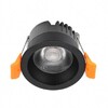Миниатюра фото встраиваемый светодиодный светильник iledex mars 107-7w-d64-4000k-24dg-bk | 220svet.ru