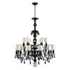 Миниатюра фото подвесной светильник loft it grace 10203/12+6 black | 220svet.ru