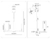 Миниатюра фото потолочная люстра на штанге ambrella light high light lh56057 | 220svet.ru