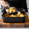 Миниатюра фото форма для запекания 40x28x7,5см покрытие стекловидная эмаль mc kitchen craft | 220svet.ru