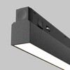 Миниатюра фото трековый магнитный светодиодный светильник maytoni basis exility tr030-4-30wtw-dsz-b | 220svet.ru