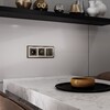 Миниатюра фото накладка для диммера werkel встраиваемые механизмы бронза w1149012 | 220svet.ru