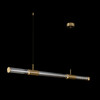 Миниатюра фото подвесной светильник crystal lux lineup sp24w led brass | 220svet.ru
