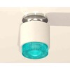 Миниатюра фото комплект накладного светильника ambrella light techno spot xs7510082 swh/bl белый песок/голубой (n7927, c7510, n7194) | 220svet.ru