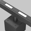 Миниатюра фото трековый магнитный светодиодный светильник maytoni alfa s tr133-4-7w-ds-b | 220svet.ru