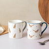 Миниатюра фото кружка фарфоровая pheasant mikasa blue/white 280 мл kitchen craft | 220svet.ru