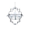 Миниатюра фото подвесная люстра lumina deco baltimore ldp 8020-4 chr+wt | 220svet.ru