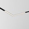 Миниатюра фото светильник магнитный для трековой системы basis tr078-2-24w3k-b | 220svet.ru