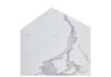 Миниатюра фото керамический стол раскладной woodville estebio 160 gloss statuario white solid ceramic / серый металлик 593891 | 220svet.ru