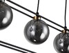 Миниатюра фото подвесной светильник indigo spazio 11017/3p black v000162 | 220svet.ru