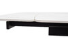 Миниатюра фото стол раскладной woodville rivoli matt white marble sintered stone / black 493170 | 220svet.ru