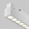 Миниатюра фото трековый магнитный светодиодный светильник maytoni points tr031-2-24w3k-w | 220svet.ru