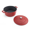 Миниатюра фото кастрюля из литого аллюминия red 5 л mc kitchen craft | 220svet.ru