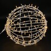 Миниатюра фото светодиодная фигура &quot;световой шар&quot; ø0,8м тепло-белая 220в, ip65 ltc lc-13317 | 220svet.ru