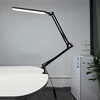 Миниатюра фото офисная настольная лампа на струбцине arte lamp flex a5128lt-1bk | 220svet.ru