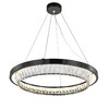 Миниатюра фото подвесной светодиодный светильник indigo riva 12045/1p black v000103l | 220svet.ru