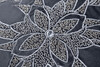 Миниатюра фото подушка вышивка цветок garda decor 70sw-26096 | 220svet.ru