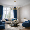 Миниатюра фото потолочная люстра на штанге st luce иллюмиа sl1400.303.08 | 220svet.ru