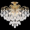 Миниатюра фото потолочная люстра reluce 04066-0.3-06 matt gold+cr | 220svet.ru