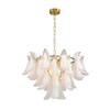 Миниатюра фото подвесная люстра lumion plume 8385/9 золотой | 220svet.ru