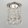 Миниатюра фото встраиваемый светильник ambrella light crystal k2241 cl/ch | 220svet.ru