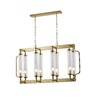 Миниатюра фото подвесная люстра crystal lux tomas sp8 l1000 brass | 220svet.ru