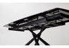 Миниатюра фото стол раскладной woodville rivoli sintered stone / black 493168 | 220svet.ru