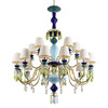 Миниатюра фото подвесной светильник loft it grace 10203/12+6 green | 220svet.ru