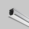 Миниатюра фото комплектующие к светодиодной ленте led strip алюминиевый профиль alm-2720-s-2m | 220svet.ru