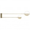 Миниатюра фото бра inodesign bolia gold 41.5035 | 220svet.ru